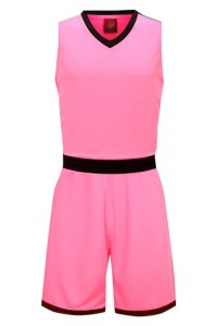 SKWTV061 manufacturing basketball suit sportswear design sleeveless jacket training suit wave shirt center detail view-6